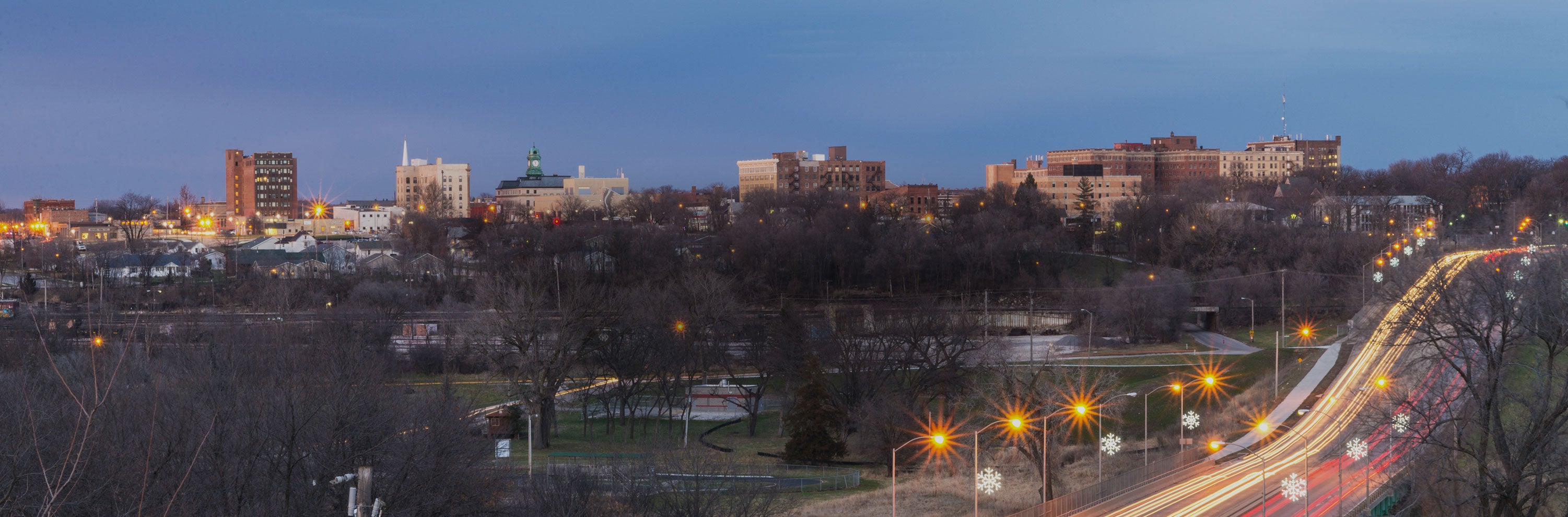 Skyline view of Fort Dodge