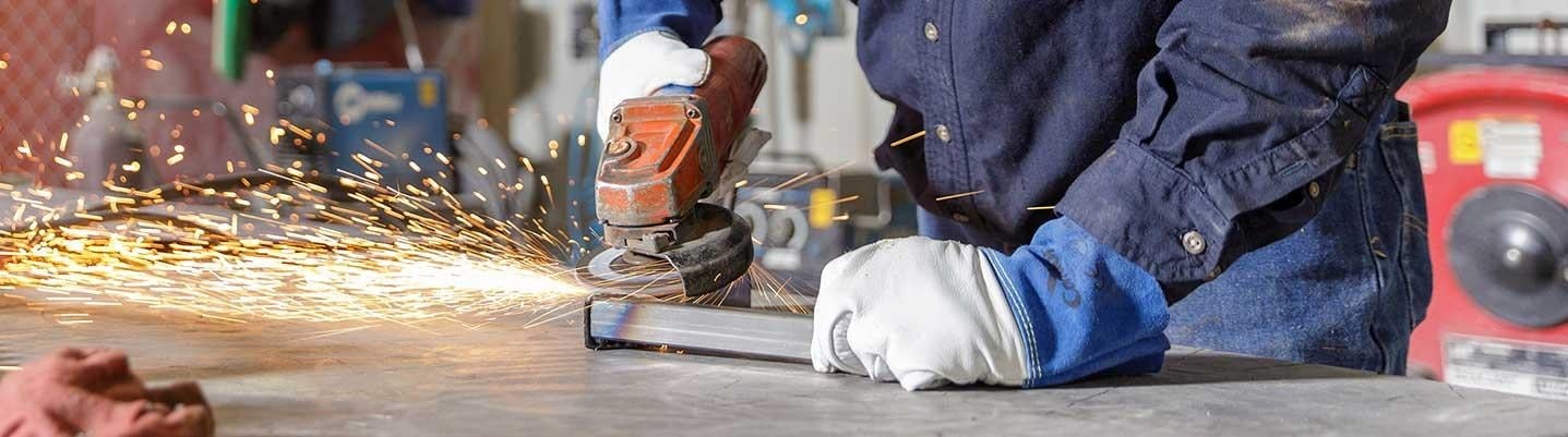 Maricopa factory worker welding